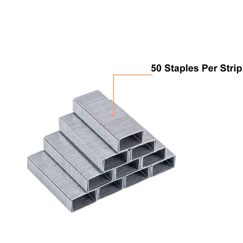 Alsisk Pack of 4000PCS No.10 Mini Staples(Smaller Than Standard Staples) .Silver - Image 2